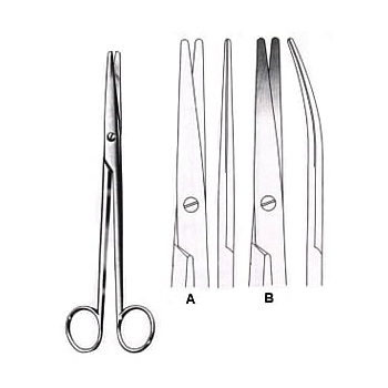 Nożyczki operacyjne typ Nelson-Metzenbaum 2